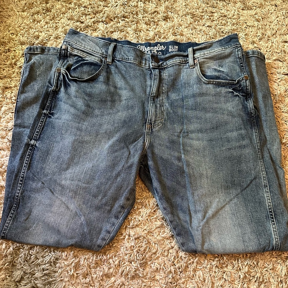 38 X 32 Wrangler Retro Slim Boot